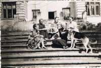 Maria Niklewicz z gośćmi ks. Kazimierza Cwaliny Maria Niklewicz z gośćmi ks. Kazimierza Cwaliny